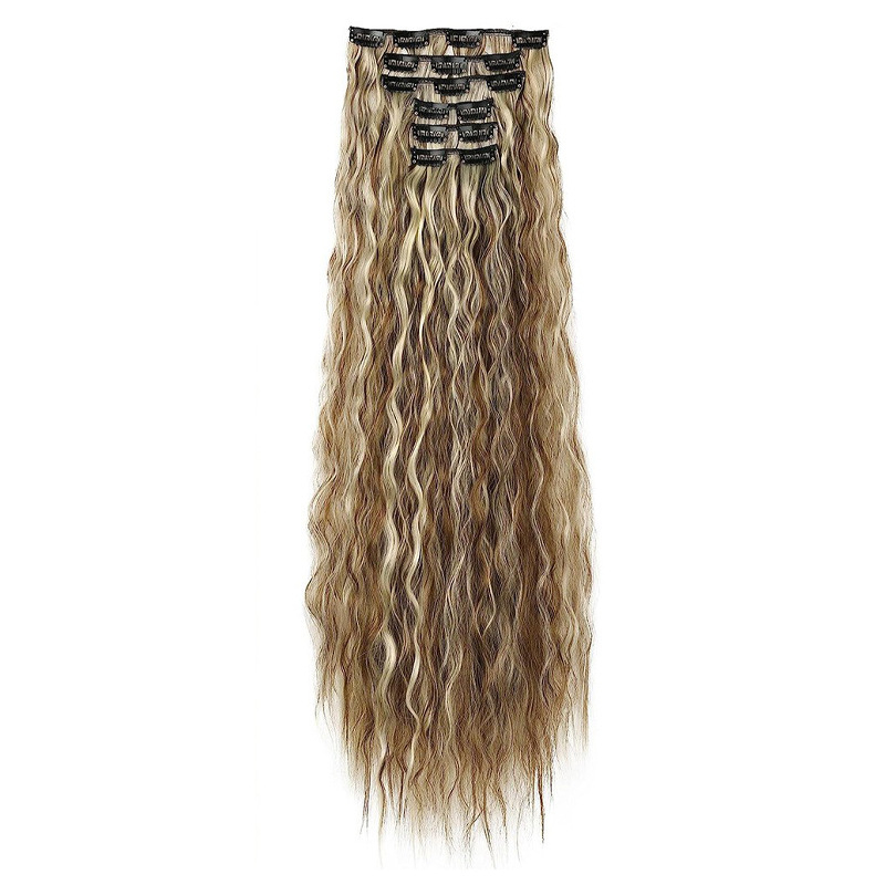 Klipsu matu pagarinājums, Ūdens viļņi, Garas sirēnu cirtas, Sintētiskā šķiedra, Ar temperatūras izturību