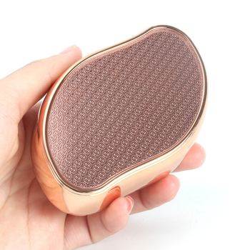 Λίμα ποδιών από ABS και γυαλί, οβάλ πέτρα, σετ εργαλείων περιποίησης ποδιών για αφαίρεση νεκρού δέρματος