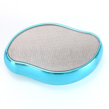 Λίμα ποδιών από ABS και γυαλί, οβάλ πέτρα, σετ εργαλείων περιποίησης ποδιών για αφαίρεση νεκρού δέρματος