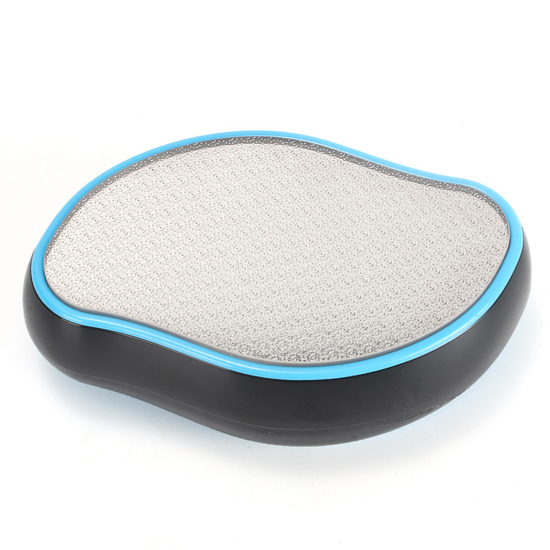 Λίμα ποδιών από ABS και γυαλί, οβάλ πέτρα, σετ εργαλείων περιποίησης ποδιών για αφαίρεση νεκρού δέρματος