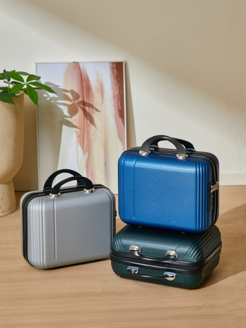 Κορεατικού στυλ βαλίτσα ταξιδιού με ABS, φερμουάρ, τροχοί μονής κατεύθυνσης, βάρος 0,8 kg, επένδυση από Oxford ύφασμα