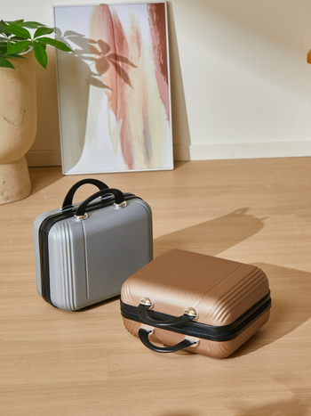 Κορεατικού στυλ βαλίτσα ταξιδιού με ABS, φερμουάρ, τροχοί μονής κατεύθυνσης, βάρος 0,8 kg, επένδυση από Oxford ύφασμα