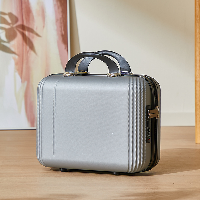 Κορεατικού στυλ βαλίτσα ταξιδιού με ABS, φερμουάρ, τροχοί μονής κατεύθυνσης, βάρος 0,8 kg, επένδυση από Oxford ύφασμα