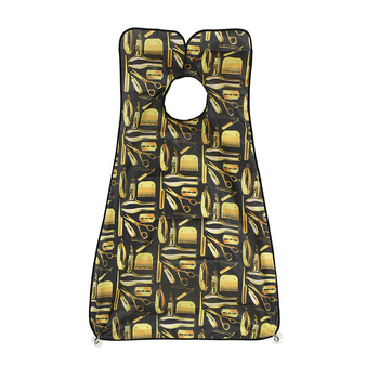 Кърпа за брада с печатен дизайн, преносима, универсална, с вакуумно закрепване