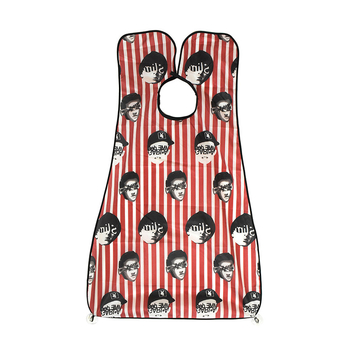 Кърпа за брада с печатен дизайн, преносима, универсална, с вакуумно закрепване