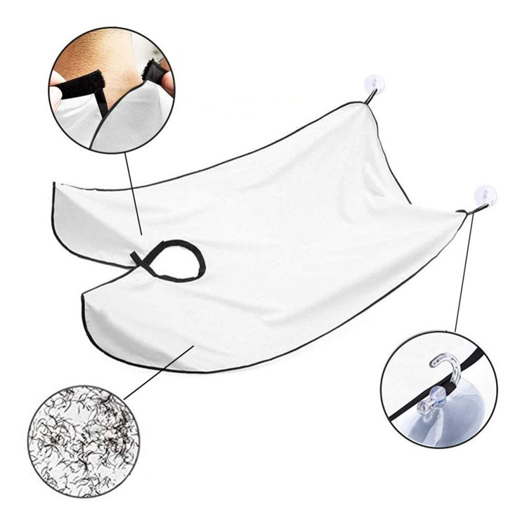 Кърпа за брада с печатен дизайн, преносима, универсална, с вакуумно закрепване