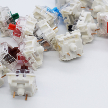 Gateron KS-9 mekanichен превключвател за клавиатура, 3-пинов конектор, без подсветка, пластмасов корпус, тегло 2