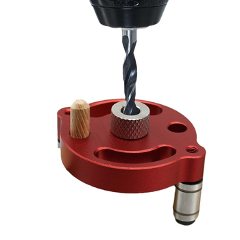 Дърводелски вертикален център за отвори, самоцентриращ, алуминиева сплав, комплект 1 бр., за дървообработване