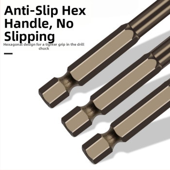 Journalists сплавен бур, шестостенков носач, спирална канавка, 4 лопатки, за керамични и стъклени плочки, витрифицирана тухла