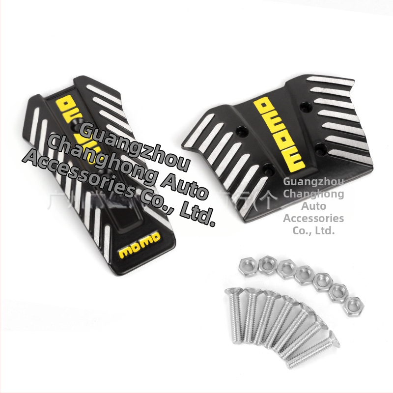 Always red алуминиеви педали за автомобил за газ и спирачка – универсална съвместимост, персонализируеми