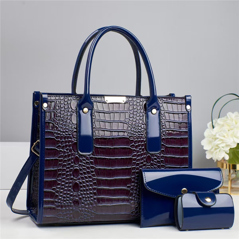 PU bőrhatású váll- és tote-táska, motor-stílus, cipzáras záródás, poliészter bélés, 3D külső dizájn, belső zipzáras zseb és ID zseb, egy vállpánt, téli 2024 kiadás