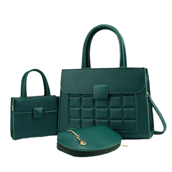 Γυναικεία τσάντα σατσελ – PU υλικό, στυλ δρόμου, ορθογώνιο τετράγωνο σχήμα, άνοιγμα με φερμουάρ, με ενδιάμεσο στρώμα