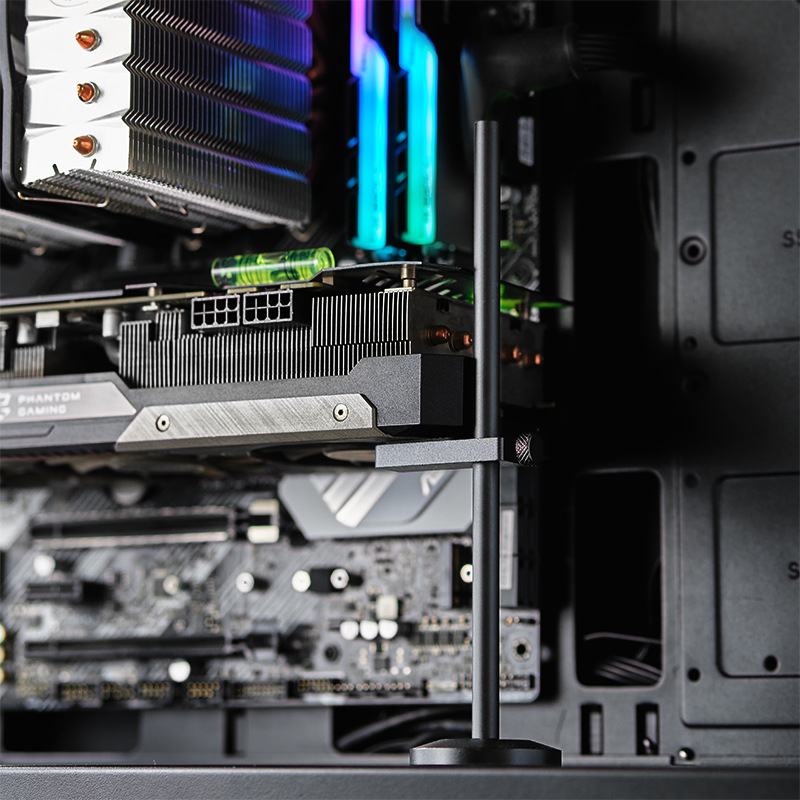 Core Mengda XKZ01 Вертикален държач за графична карта с радиатор за 3060/3070/1660