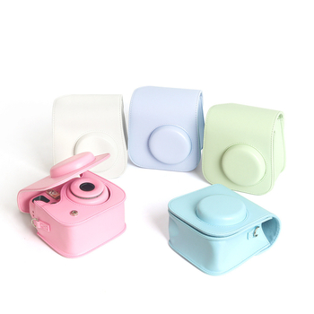 Чанта за камера Fuji Polaroid mini SE/7+; PU външен корпус и PU кожена подплата; тегло 250 g; пасва на Fuji mini SE/7+; защитна чанта през рамо за общо ползване.