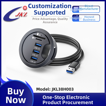 USB 3.0 хъб с шест порта, кабел 1,2 м, без външно захранване, скорост на пренос 5 Gbps