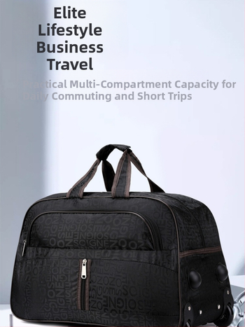 Rullējama ceļojumu soma – Unisex, 20-35 L ietilpība, Oxford audums, elpojoša, izturīga pret nolietošanos, malas aizsardzība