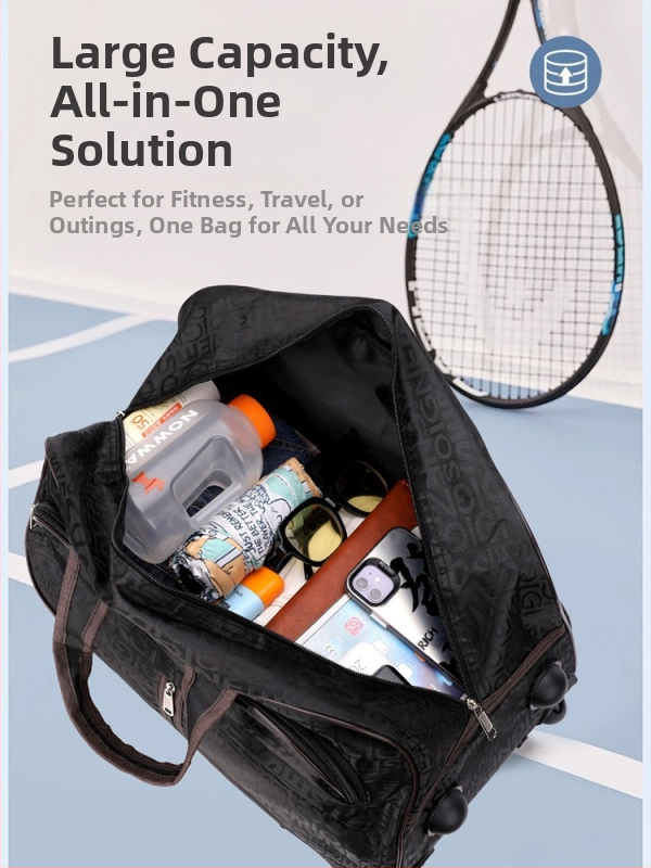 Rullējama ceļojumu soma – Unisex, 20-35 L ietilpība, Oxford audums, elpojoša, izturīga pret nolietošanos, malas aizsardzība