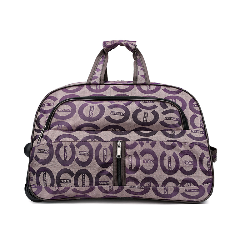 Rullējama ceļojumu soma – Unisex, 20-35 L ietilpība, Oxford audums, elpojoša, izturīga pret nolietošanos, malas aizsardzība