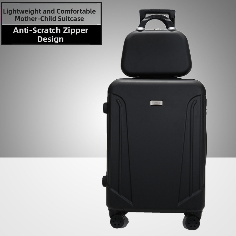 Ceļojumu bagāža ar ABS+PC korpusu, slēdzama ar paroli, universālie riteņi, modelis 819, svars 3 kg