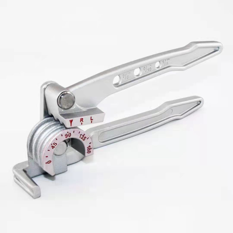 Ръчен огъвач за тръби с три канала, алуминиева сплав, за медни и алуминиеви тръби