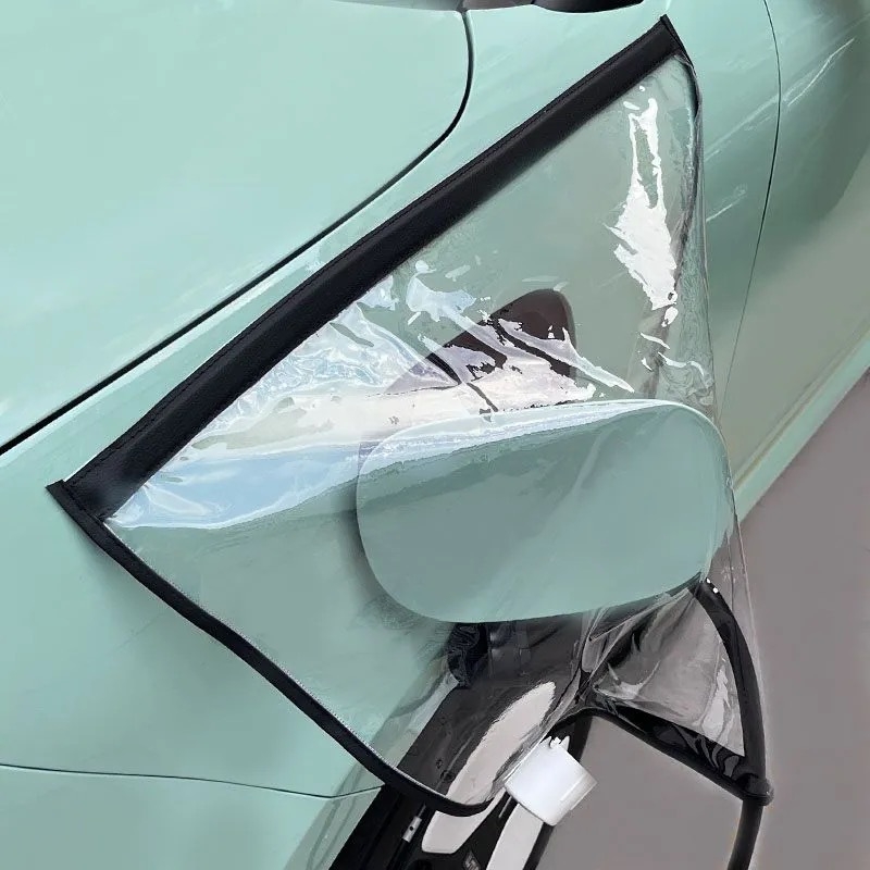 Turner lietus aizsargs uzlādes portam – PVC ķīmiskās šķiedras, ūdensnecaurlaidīgs un sniega izturīgs, piemērots jaunās enerģijas elektrotransportam