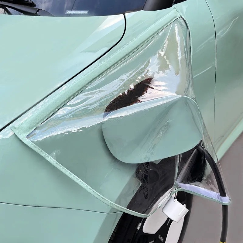 Turner lietus aizsargs uzlādes portam – PVC ķīmiskās šķiedras, ūdensnecaurlaidīgs un sniega izturīgs, piemērots jaunās enerģijas elektrotransportam