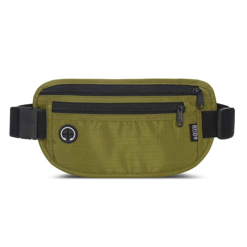 Jostas soma pasēm un dokumentiem – RFID aizsardzība, neilons, universāls, ūdensizturīgs, Junletu