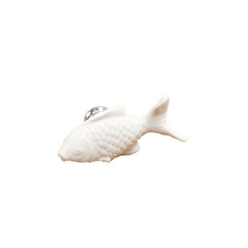 Keramikas skapja rokturis, vienā caurumā, modelis 1017 Grass Carp, glazūra ar krāsu efektu, mūsdienīgs minimālistisks stils