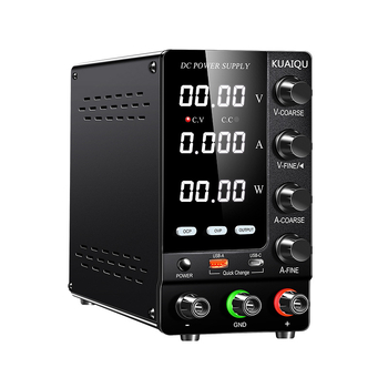 KUAIQU Ρυθμιζόμενο Τροφοδοτικό DC, 30–60V, Προστασία OCP και OVP, Μεταγωγικό Τροφοδοτικό