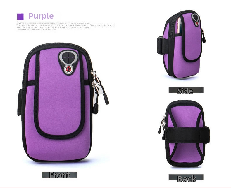 Shi Xin universāla rokassoma ārā skriešanai - ūdensnecaurlaidīga, ultralēta, elpojoša, pret zādzību