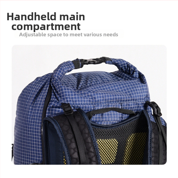 ANMEILU Pārgājumu mugursoma Unisex, neilons, 30L ietilpība, muguras paneļa ar fizioloģisku līkumu atbalsts, oderējums poliesters, piemērots ārā sportam