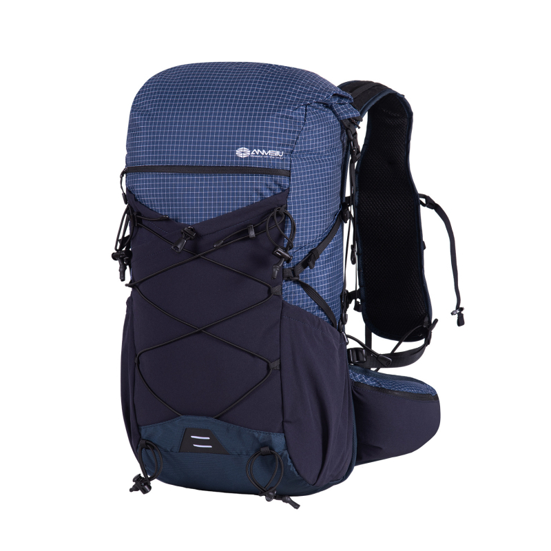 ANMEILU Pārgājumu mugursoma Unisex, neilons, 30L ietilpība, muguras paneļa ar fizioloģisku līkumu atbalsts, oderējums poliesters, piemērots ārā sportam