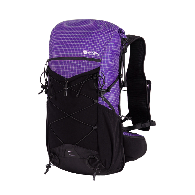 ANMEILU Pārgājumu mugursoma Unisex, neilons, 30L ietilpība, muguras paneļa ar fizioloģisku līkumu atbalsts, oderējums poliesters, piemērots ārā sportam