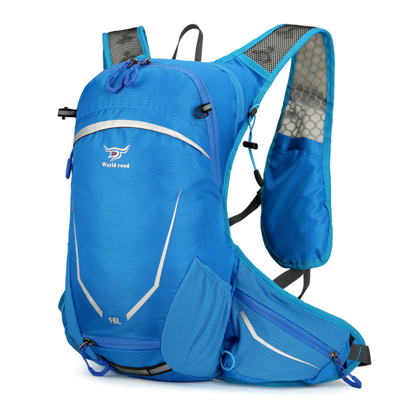 Лека туристическа раница за походи, унисекс, дишаща, полиестер, презрамки с въздушна възглавница