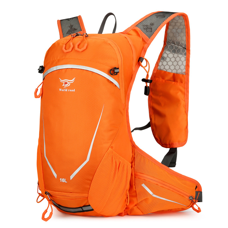 Лека туристическа раница за походи, унисекс, дишаща, полиестер, презрамки с въздушна възглавница