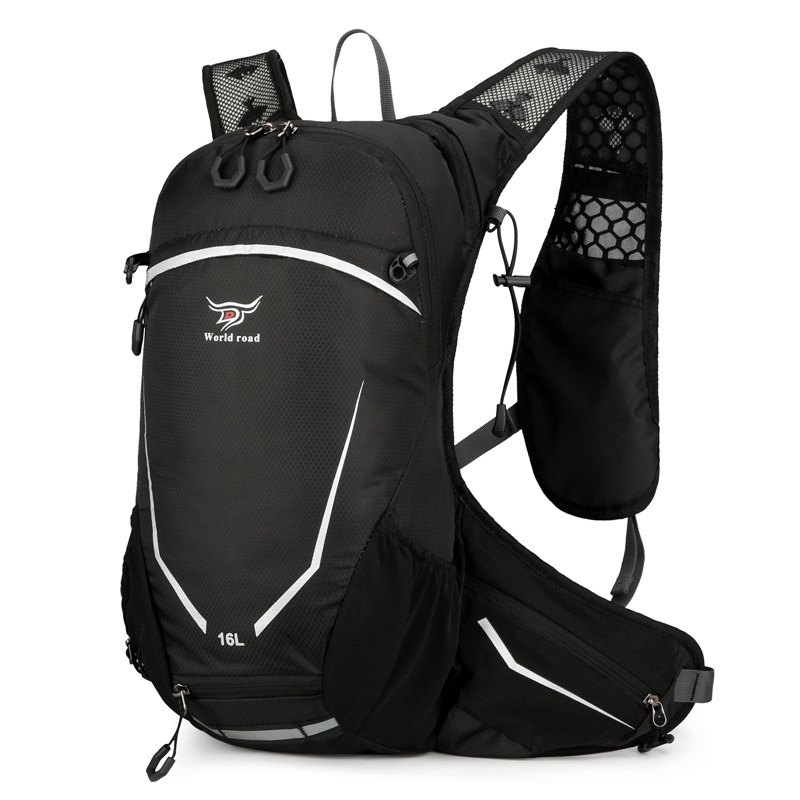 Лека туристическа раница за походи, унисекс, дишаща, полиестер, презрамки с въздушна възглавница