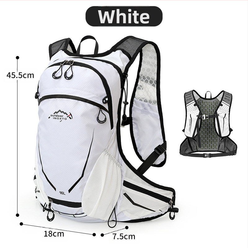 Лека туристическа раница за походи, унисекс, дишаща, полиестер, презрамки с въздушна възглавница