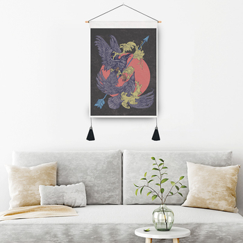 Ταπετσαρία τοίχου με τοπίο, ορθογώνιο σχήμα, πολυεστερική ίνα, ψηφιακή μεταφορά θερμότητας, πλένεται στο πλυντήριο