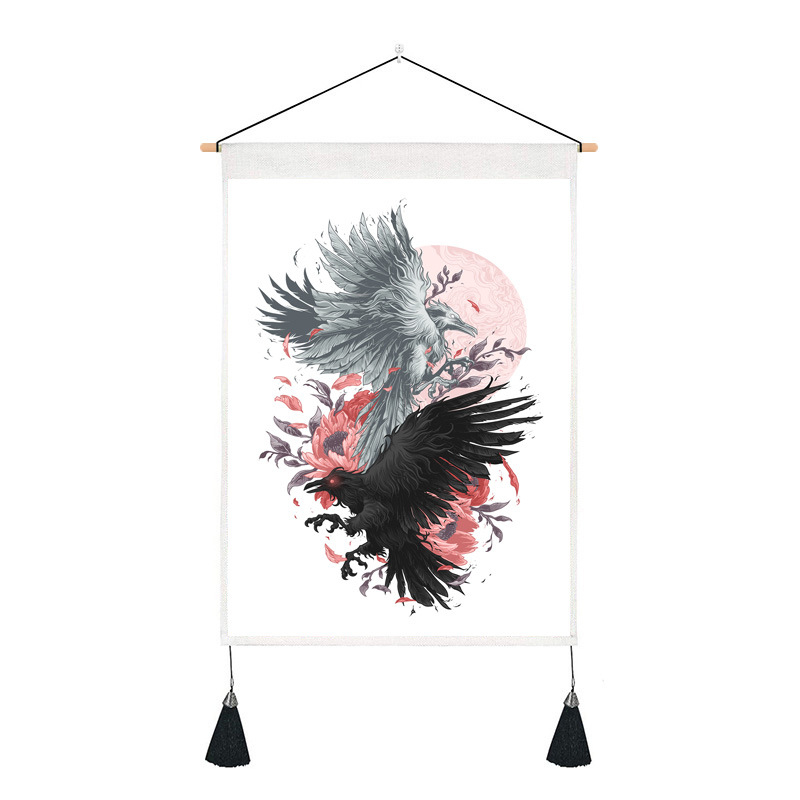 Ταπετσαρία τοίχου με τοπίο, ορθογώνιο σχήμα, πολυεστερική ίνα, ψηφιακή μεταφορά θερμότητας, πλένεται στο πλυντήριο