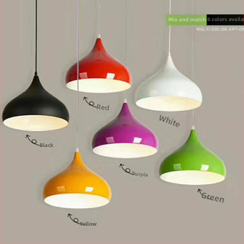 Visiaca lampa z železa – LED, moderný minimalistický štýl, s jednou hlavou, 220V