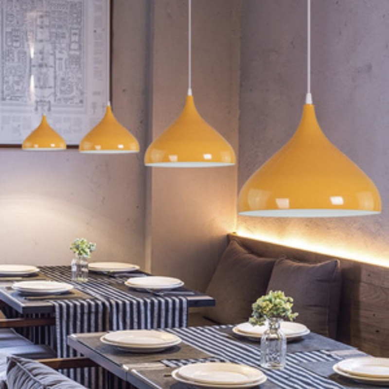 Visiaca lampa z železa – LED, moderný minimalistický štýl, s jednou hlavou, 220V