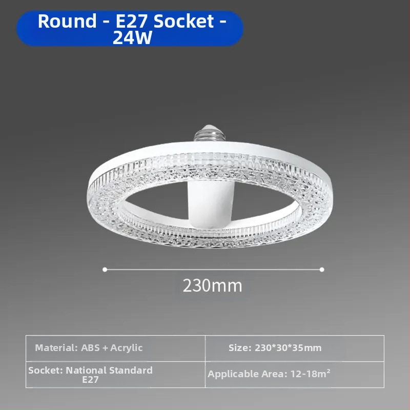LED таванна лампа с напрежение 85-265V, обхват 15-30 м², CRI ≥90