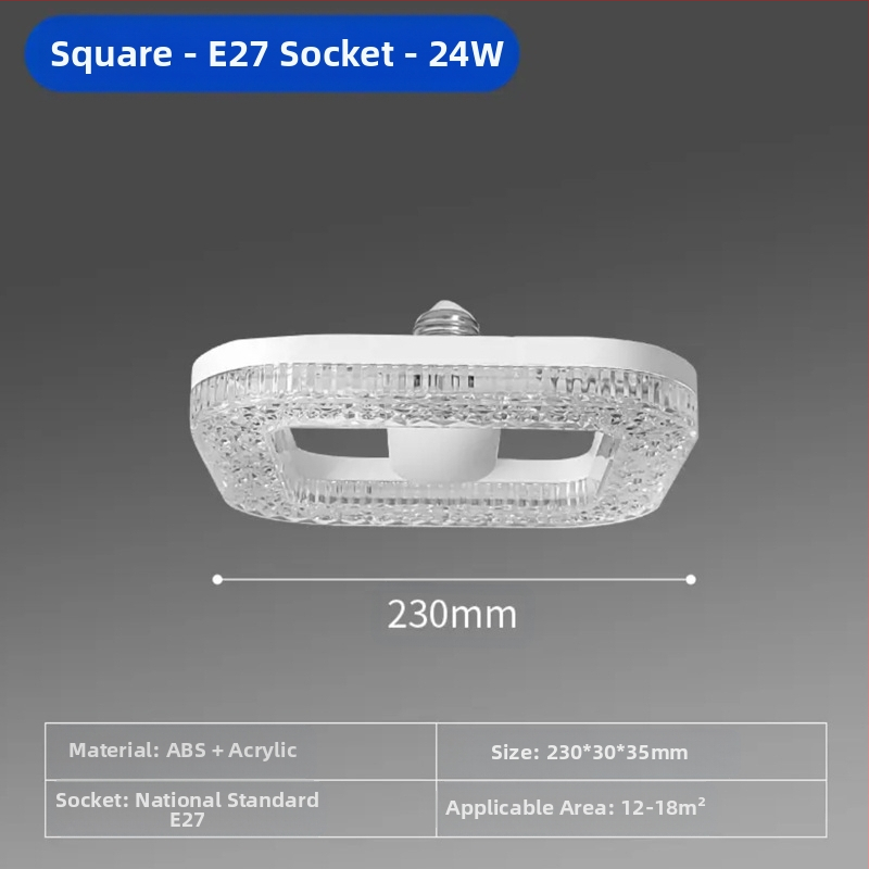 LED таванна лампа с напрежение 85-265V, обхват 15-30 м², CRI ≥90