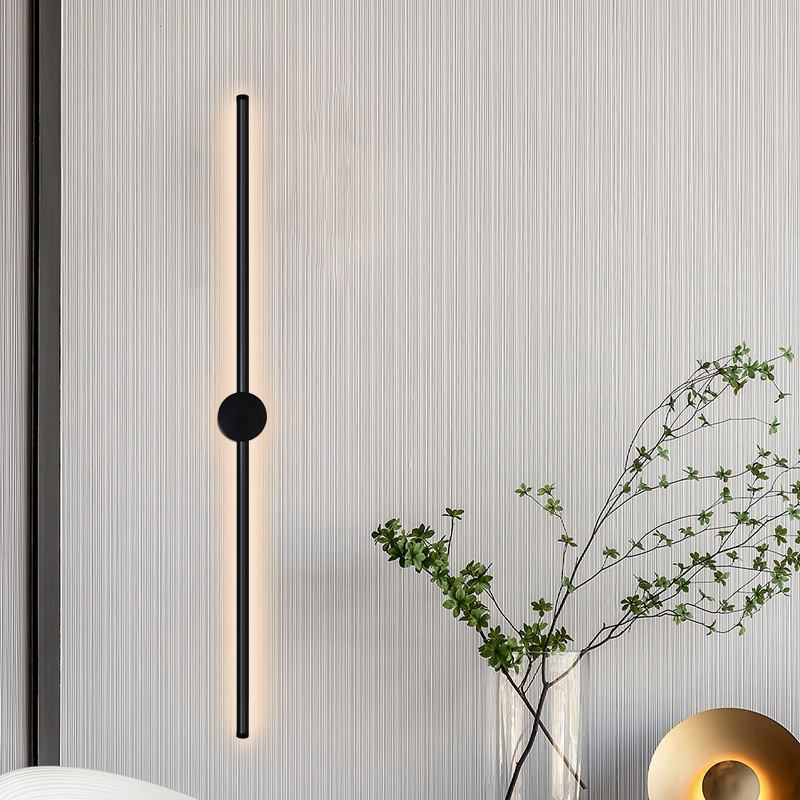 Стенна LED лампа с PC абажур, метално тяло, 220V, общо осветление