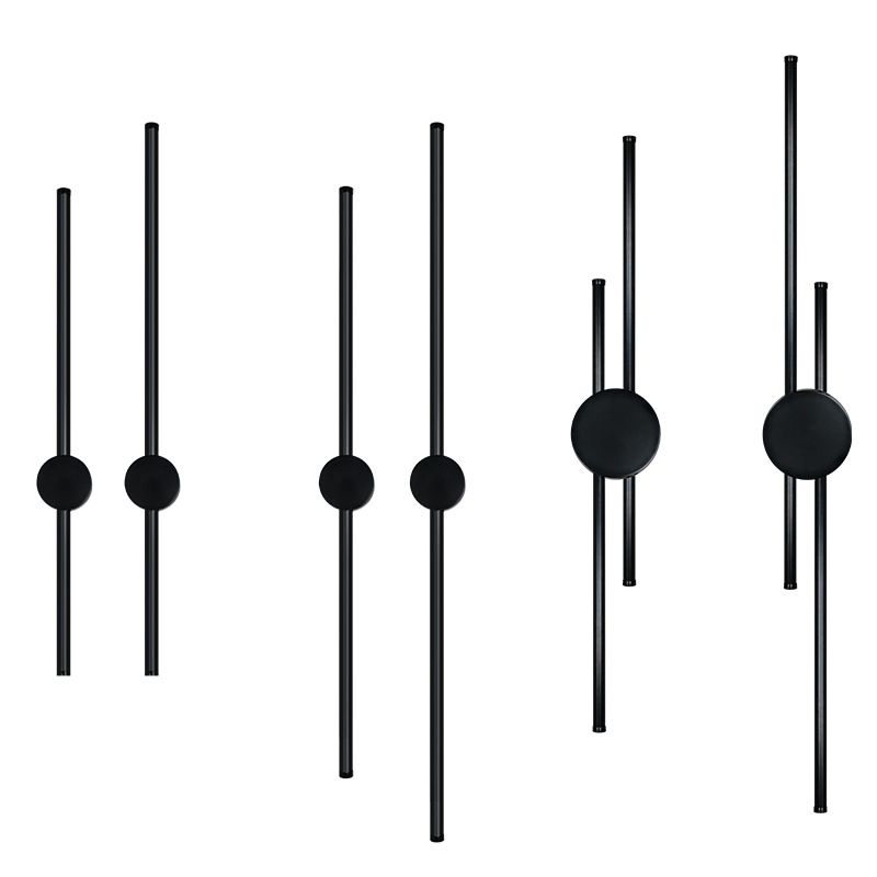 Стенна LED лампа с PC абажур, метално тяло, 220V, общо осветление