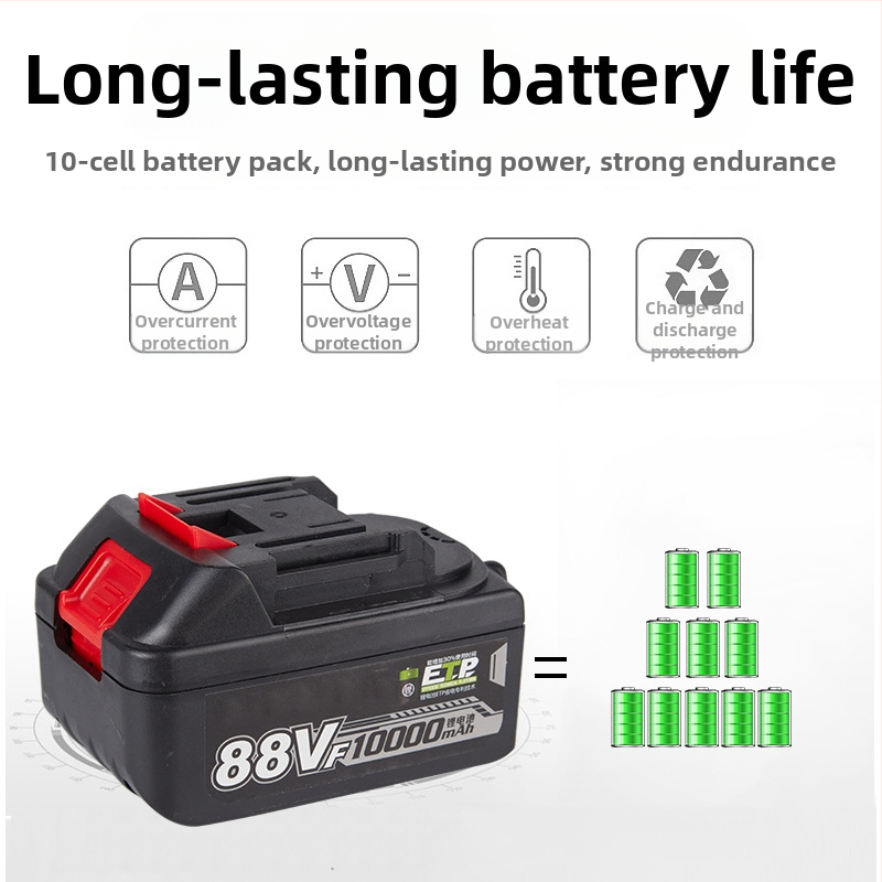 Безчетков ударен гайковерт, 20V литиево-акумулаторен, до 350 Nm, 1.85 кг, 3500 удара