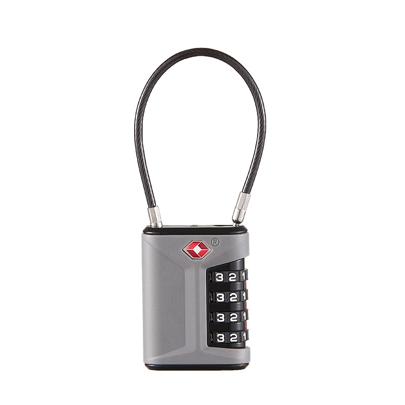 Μηχανικό λουκέτο για αποσκευές και ντουλάπια, μοντέλο 22029, μάρκα Simply, μεταλλικό σώμα, πάχος ράβδου κλειδώματος 3 mm, κατάλληλο για τσάντες, σακίδια και ντουλάπια αποθήκευσης ταξιδιού