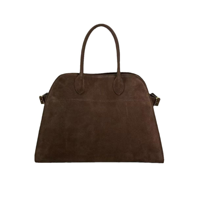 TheROW Tote soma - Oxford audums, horizontāla kvadrāta forma, magnētiska sprādze atvērums, iekšējās kabatas telefonom un ar rāvējslēdzēju, poliestera odere