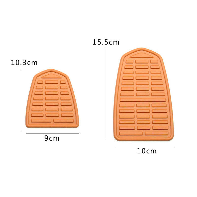 Σετ αυτοκόλλητων δεξαμενής καυσίμου μοτοσικλέτας, προστατευτικά δερμάτινα πάνελ αριστερά και δεξιά, ρετρό στυλ