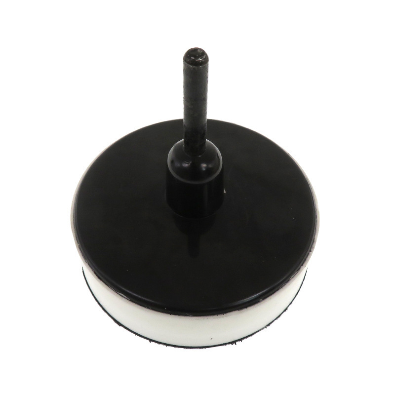 Koka apstrādes pulēšanas un smilšēšanas instruments ar Velcro pamatni (Velcro; materiāls PU+nylon cilpa; abrazīvs PU+koks+augstas ātruma tērauds)